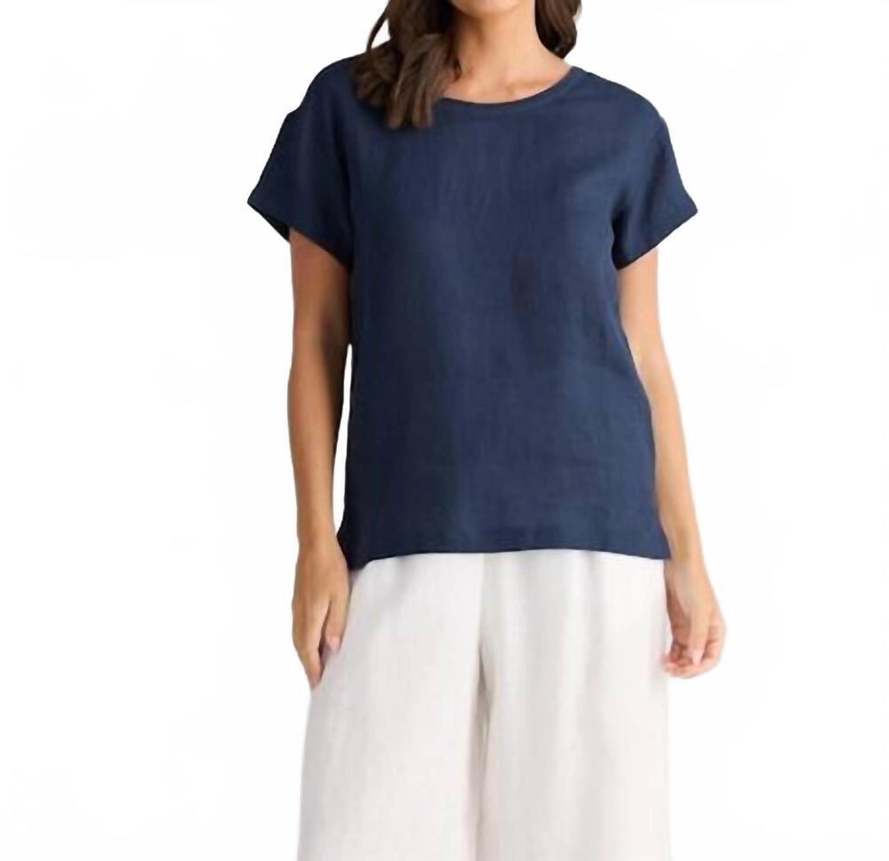 NEW HOLIDAY captain tee in navy